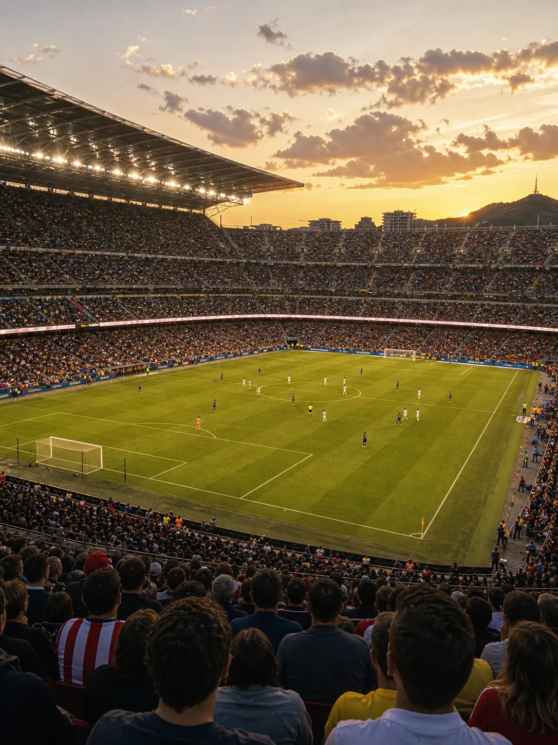 La Liga-arena sett fra tribunen