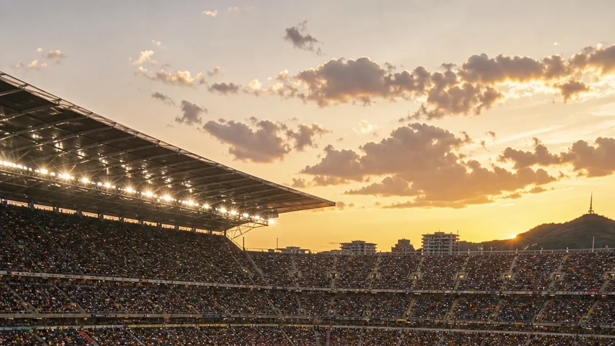 La Liga-arena sett fra tribunen